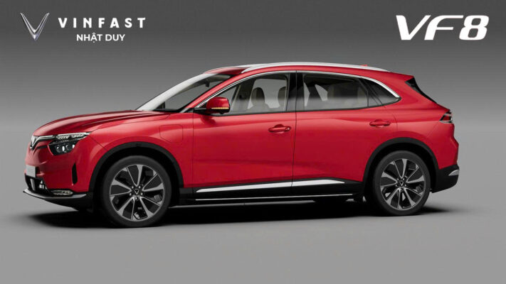 VINFAST VF 8 ĐỒNG HÀNH VÌ TƯƠNG LAI XANH VIỆT NAM