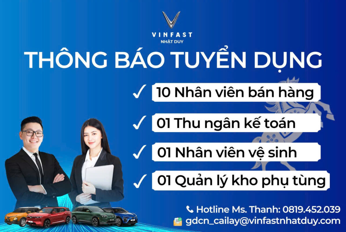 Tuyển dụng VinFast Nhật Duy