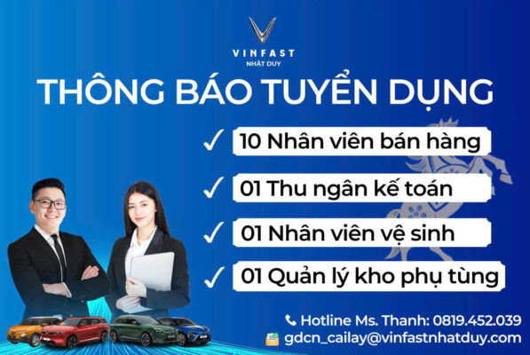 Tuyển dụng VinFast Nhật Duy