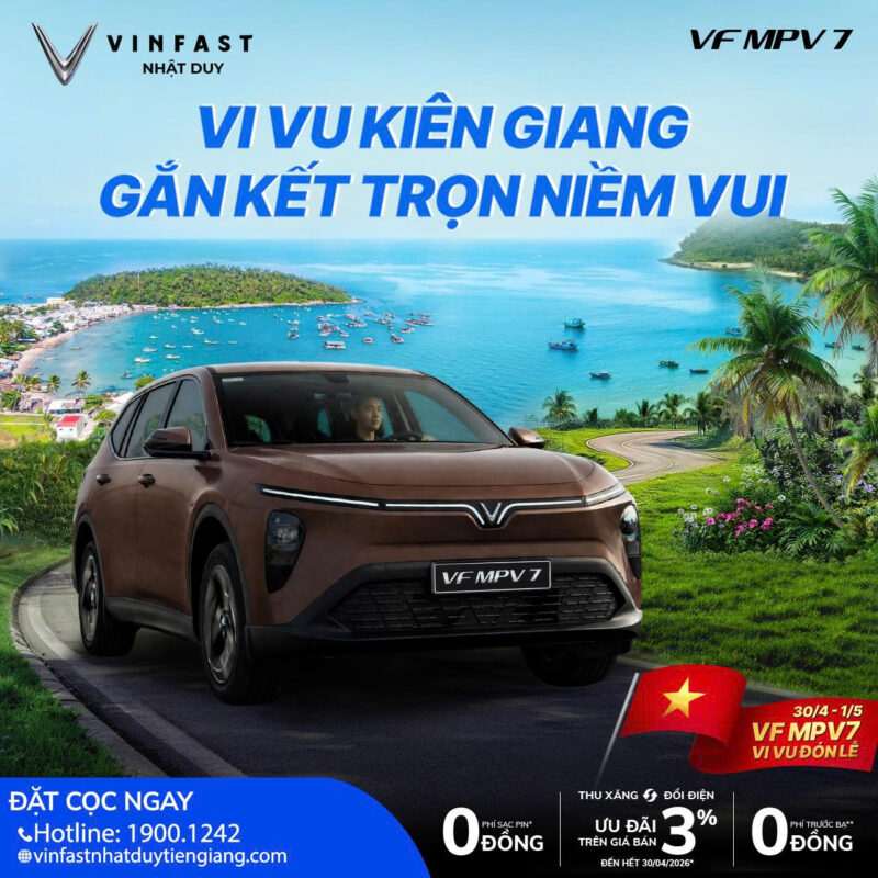 CÙNG VINFAST VF MPV 7 ĐÓN LỄ GẮN KẾT TRỌN NIỀM VUI