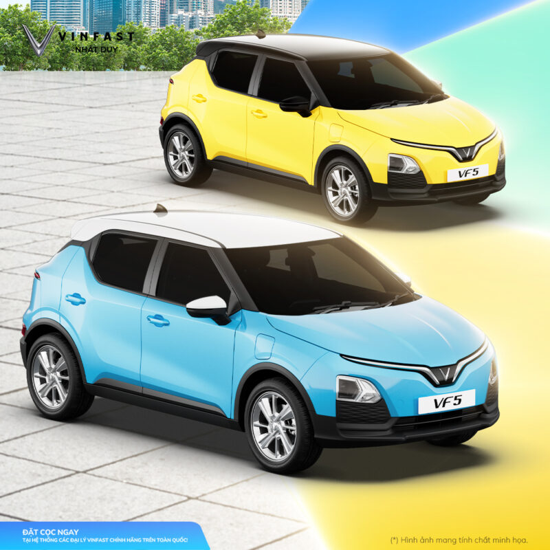 VINFAST VF 5 – XE ĐIỆN ĐÔ THỊ NHỎ GỌN