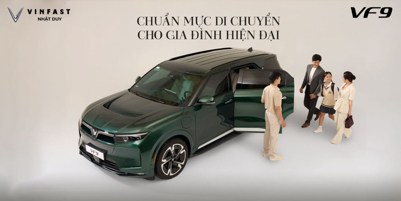 VINFAST VF 9 CHUẨN MỰC DI CHUYỂN MỚI