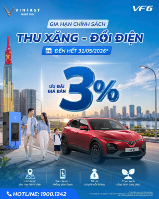 VINFAST VF 6 – SUV ĐIỆN ĐÔ THỊ THÔNG MINH